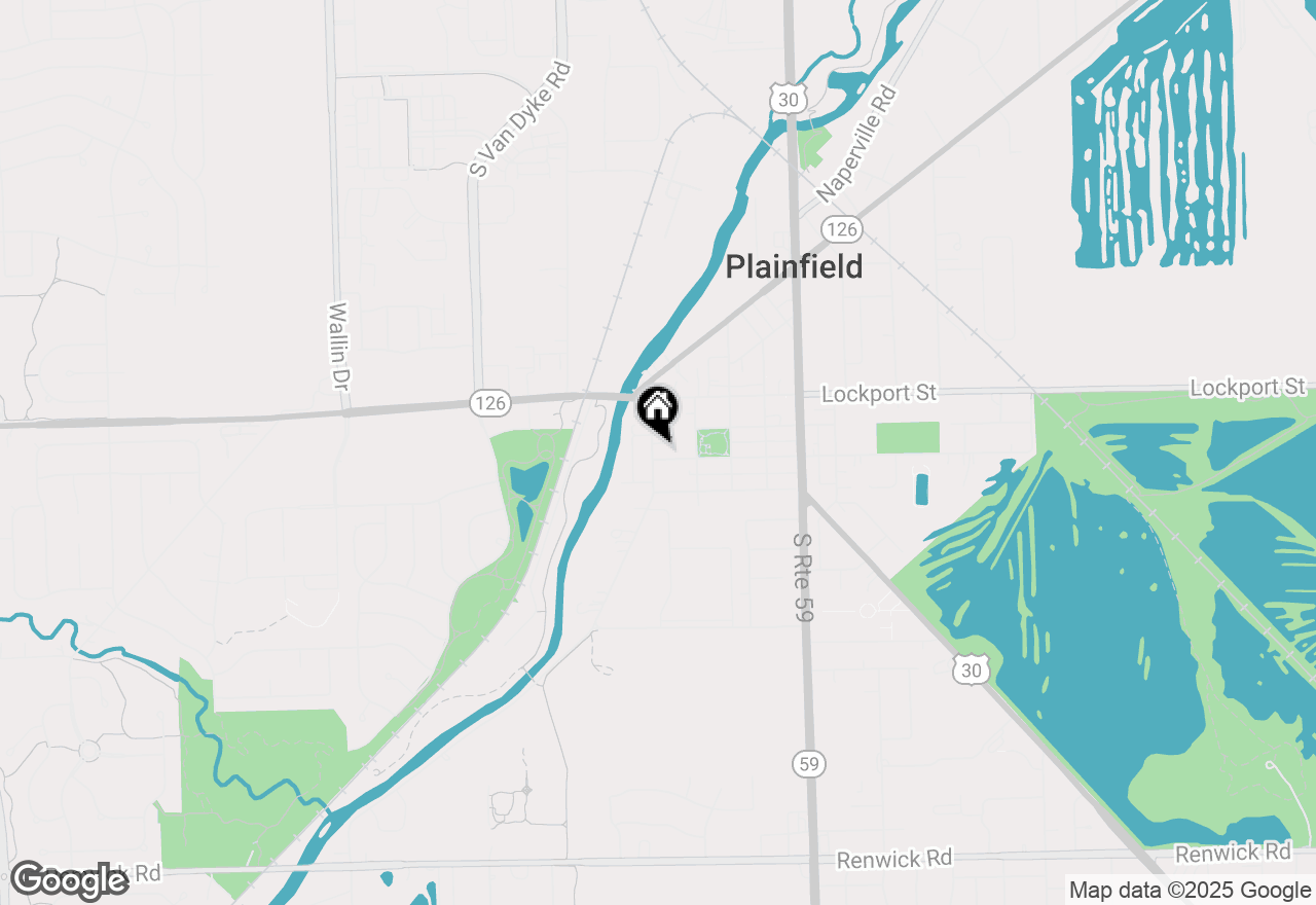 Map of 24228 W Ottawa Street, Plainfield, IL 60544
