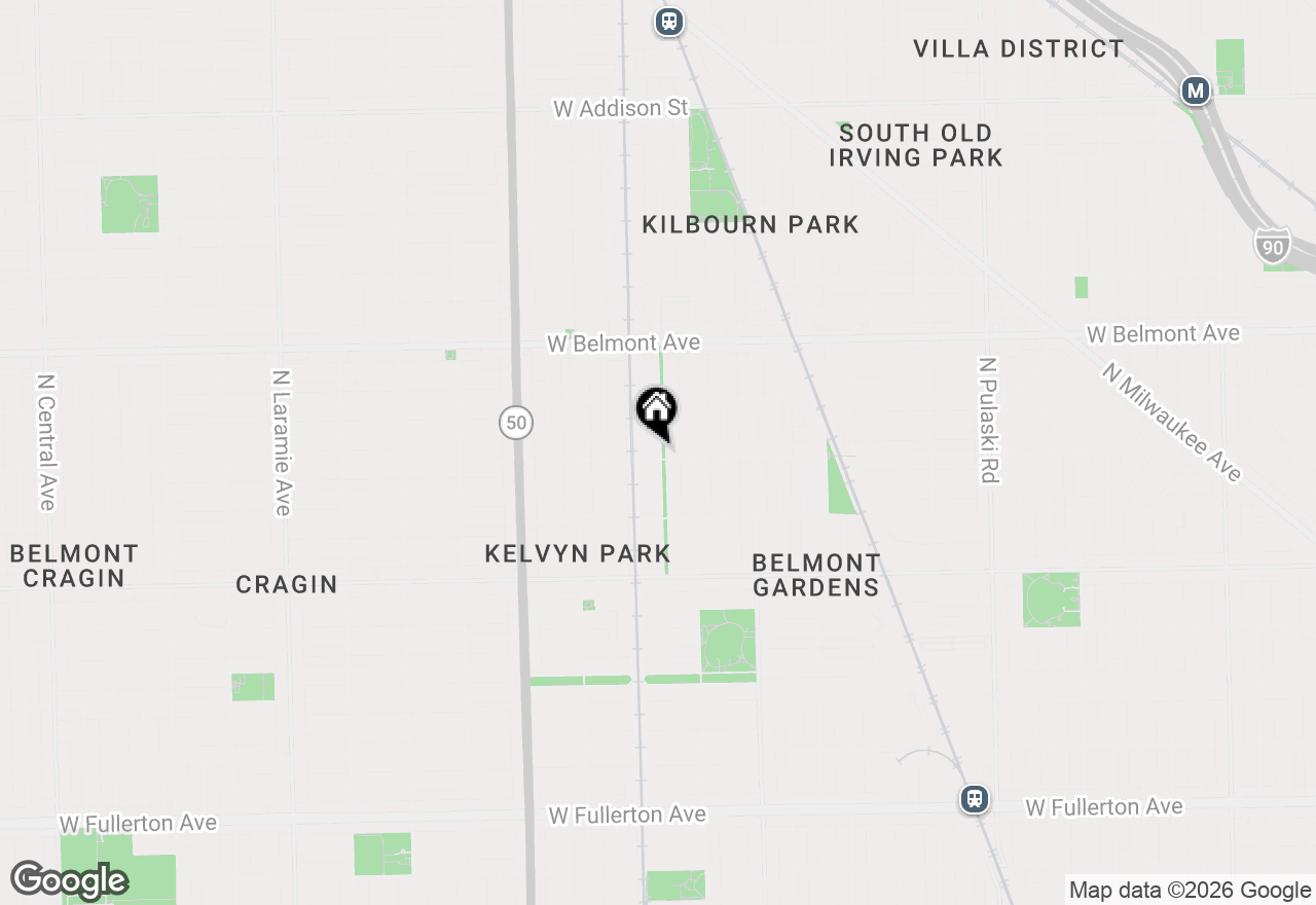 Map of 4538 W Wellington Avenue, Chicago, IL 60641