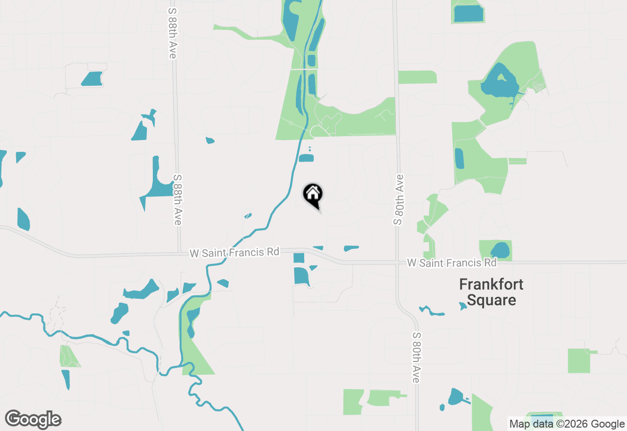 Map of 20249 Pepperwood Court, Frankfort, IL 60423