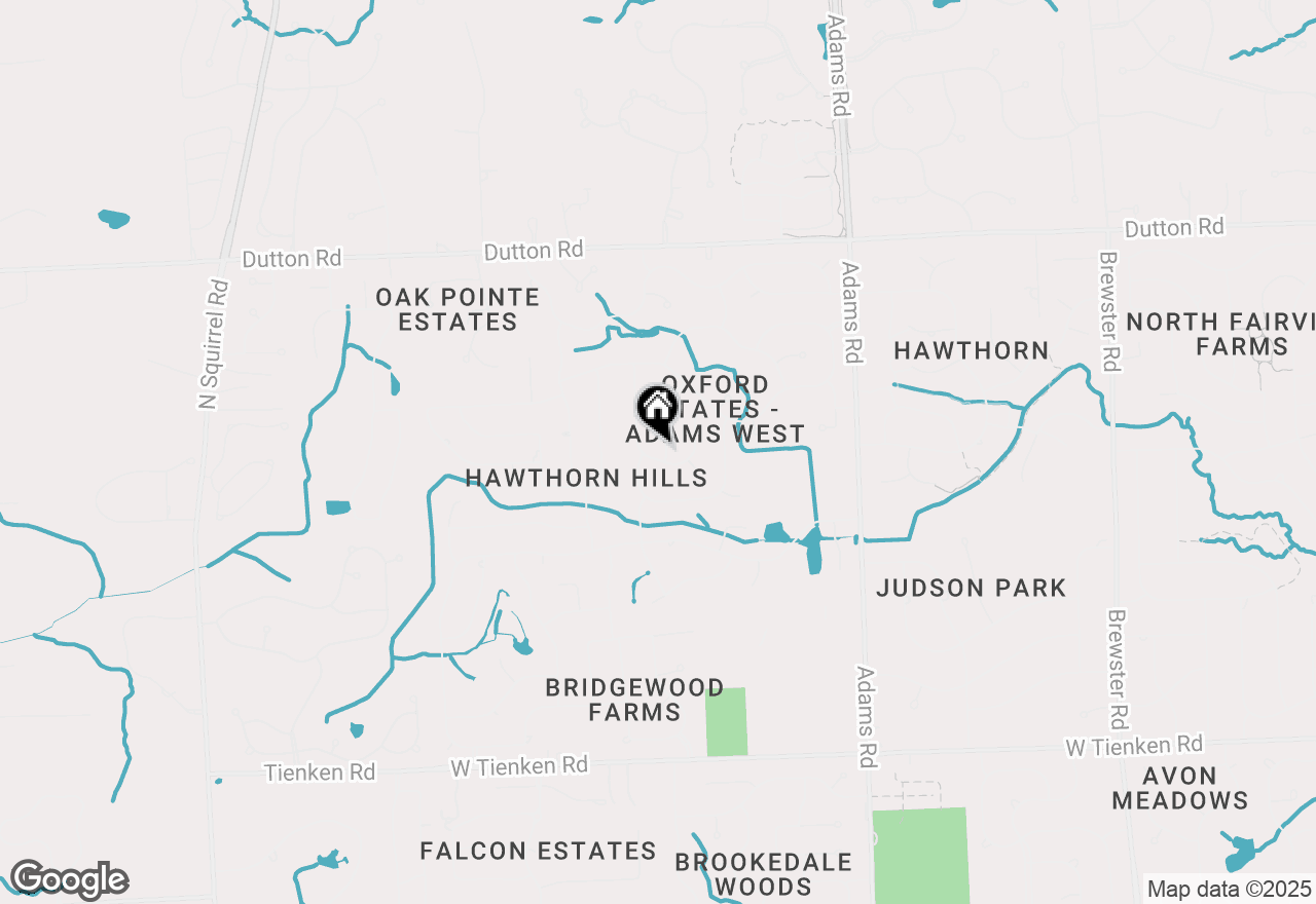 Map of 1785 Jason Circle, Rochester Hills, MI 48306