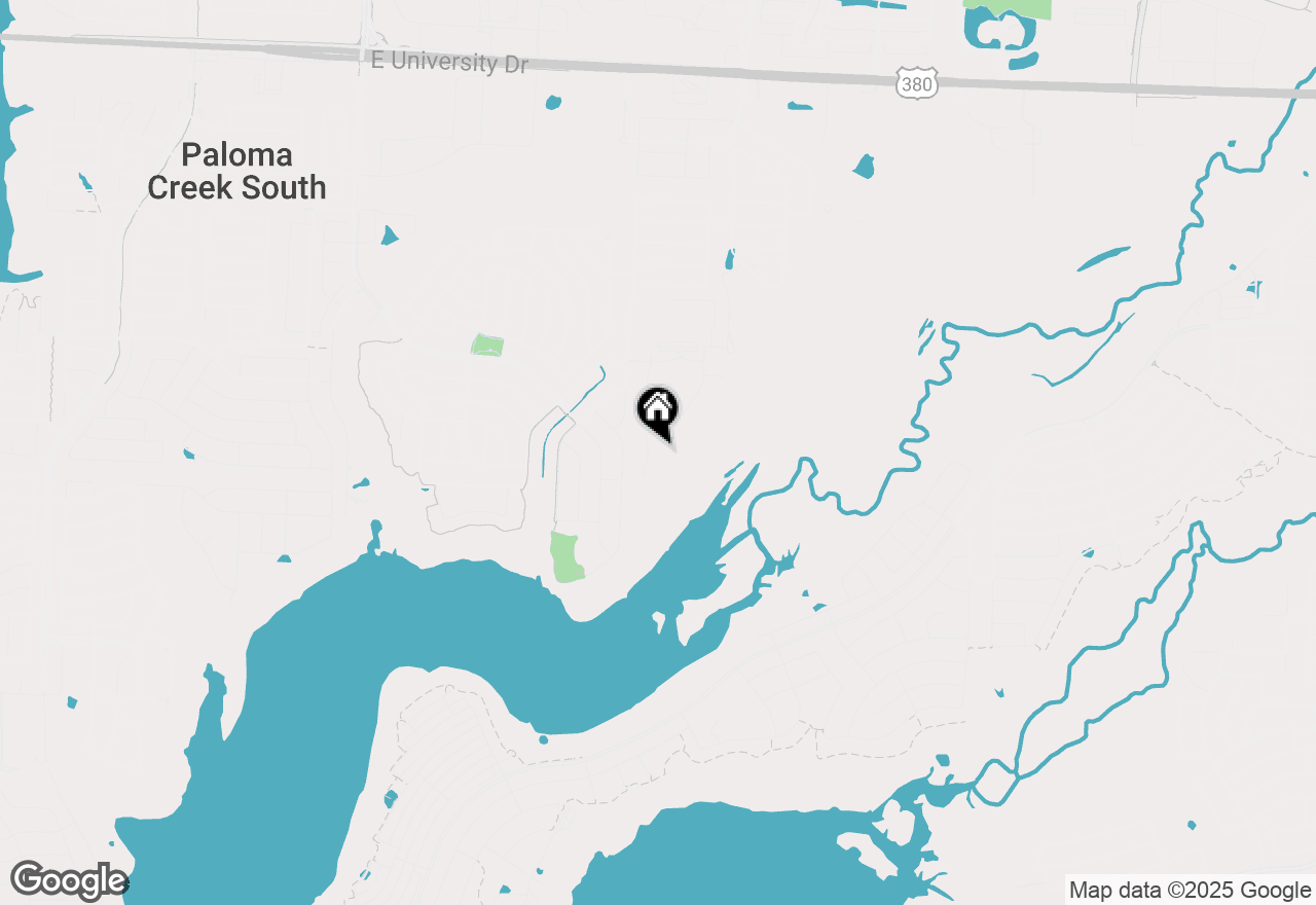 Map of 1713 Claireborne Court, Little Elm, TX 75068