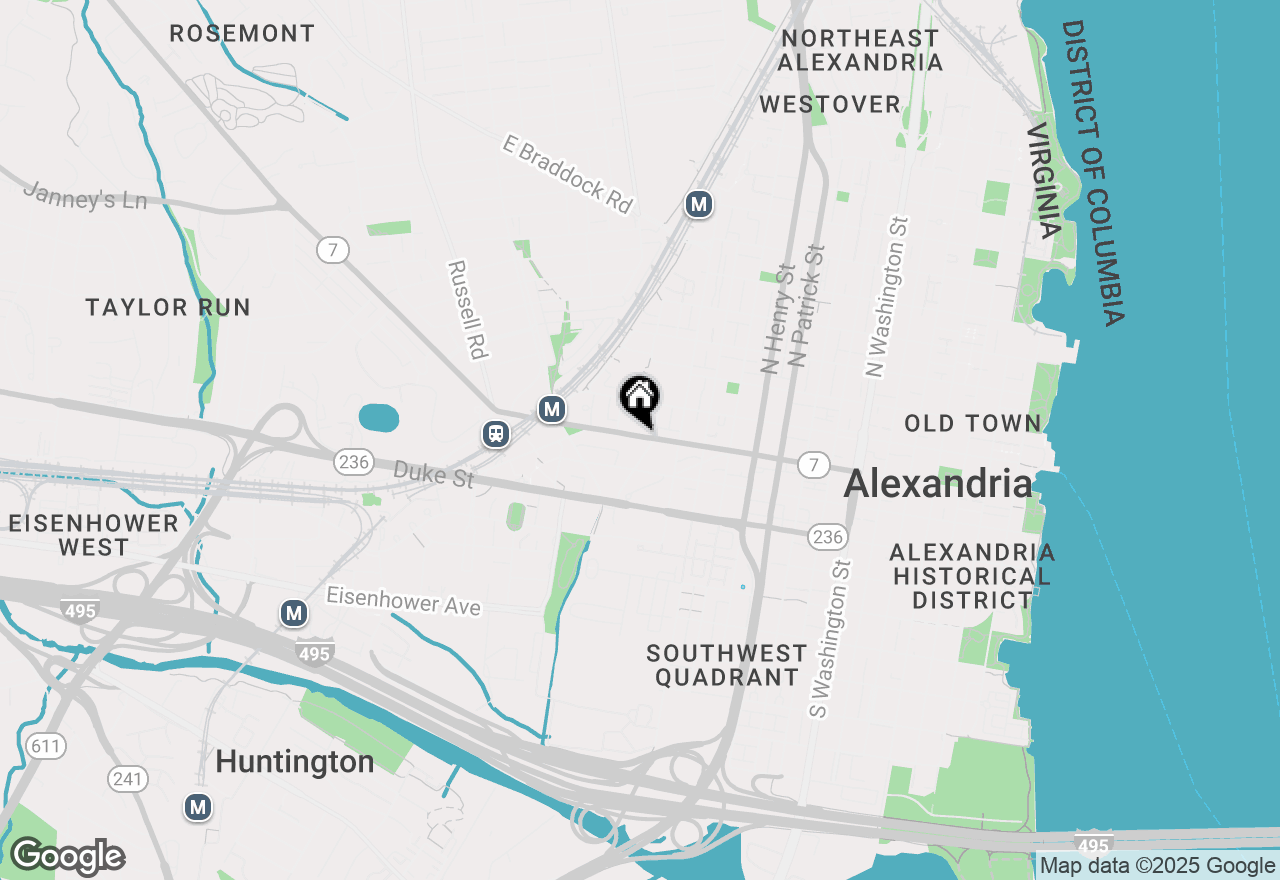 Map of 1506 King Street #4, Alexandria, VA 22314