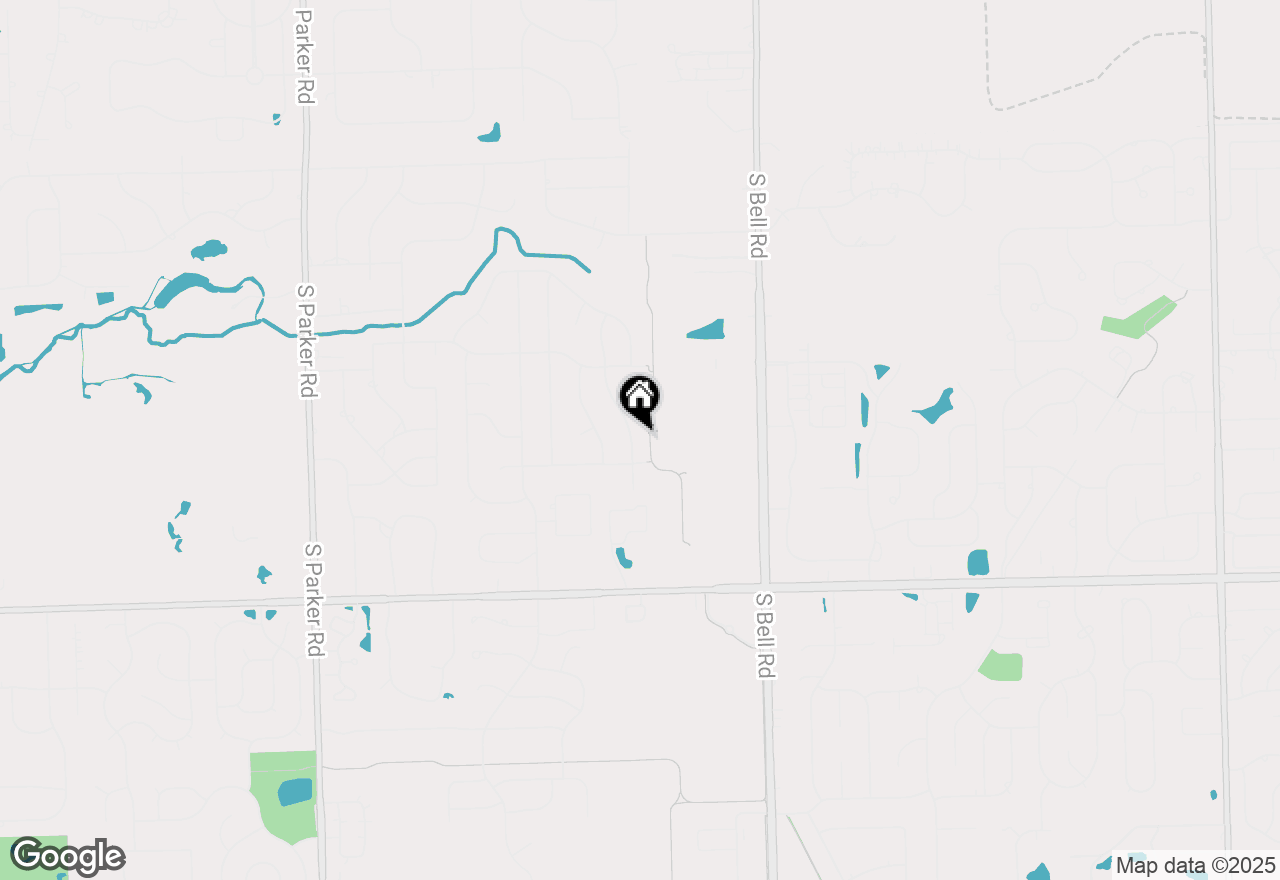 Map of 14023 S Split Rail Drive, Homer Glen, IL 60491