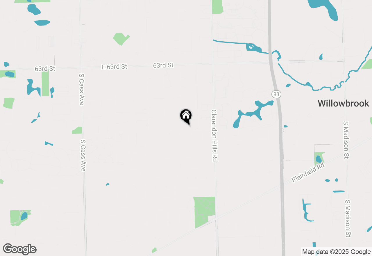 Map of 352 67th Street, Willowbrook, IL 60527