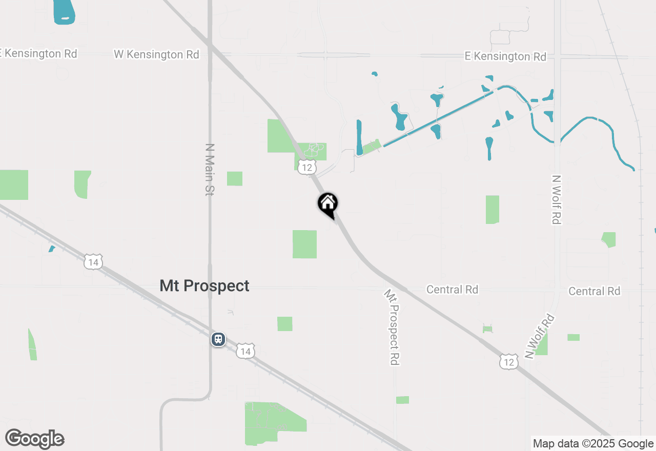 Map of 201 N Louis Street #E, Mount Prospect, IL 60056