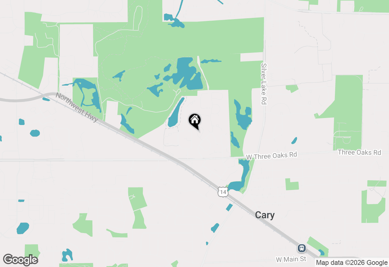 Map of 1181 Westlake Drive, Cary, IL 60013