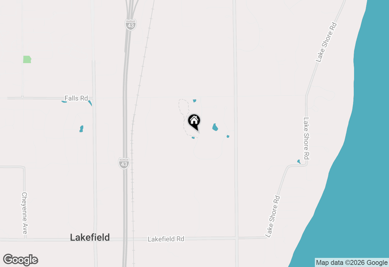 Map of 873 Tallgrass Dr, Grafton, WI 53024