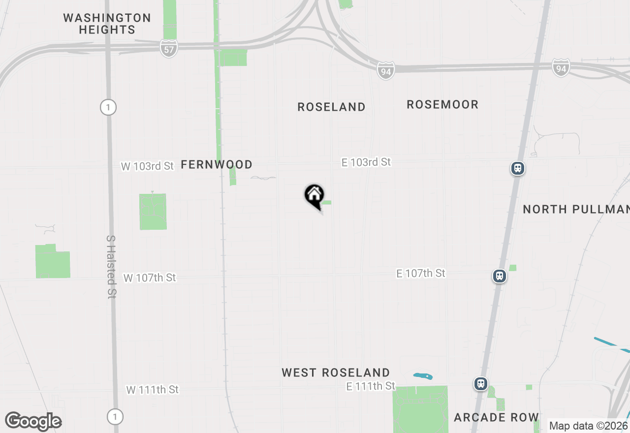 Map of 42 W 105th Street, Chicago, IL 60628