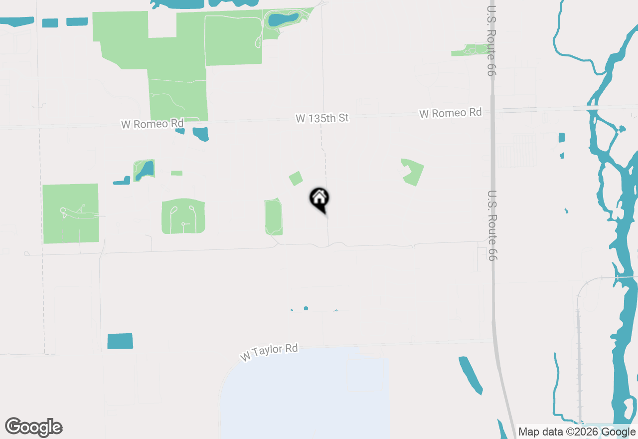 Map of 205 Linden Avenue, Romeoville, IL 60446