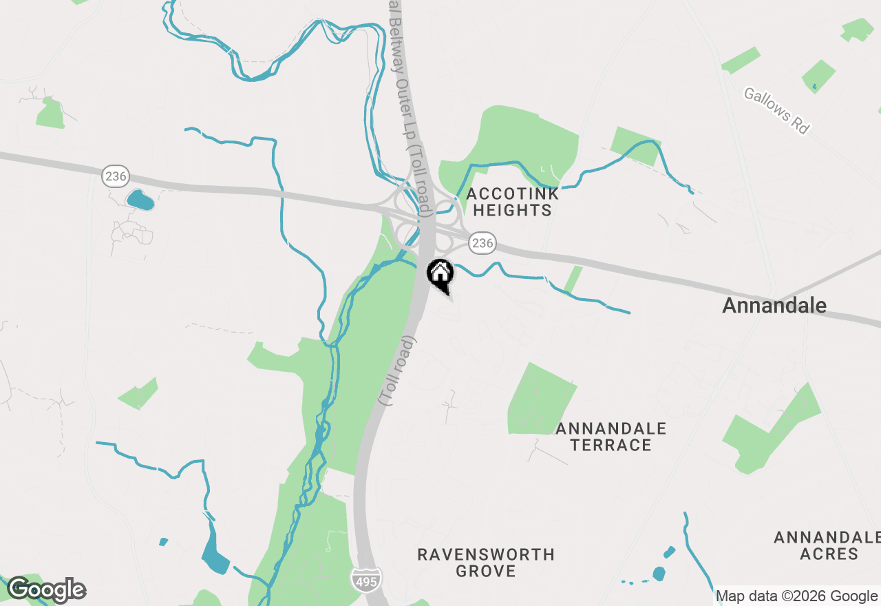 Map of 4305 Americana Drive, Annandale, VA 22003