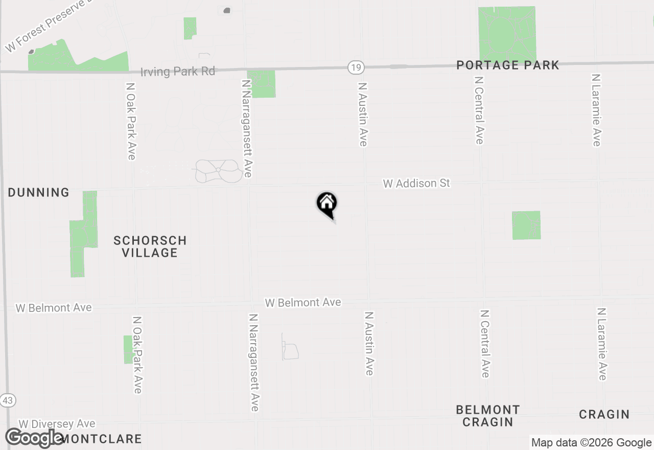 Map of 6120 W Newport Avenue, Chicago, IL 60634
