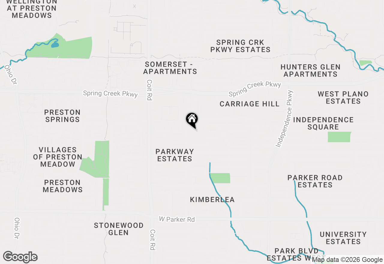 Map of 3700 Wyeth Drive, Plano, TX 75023