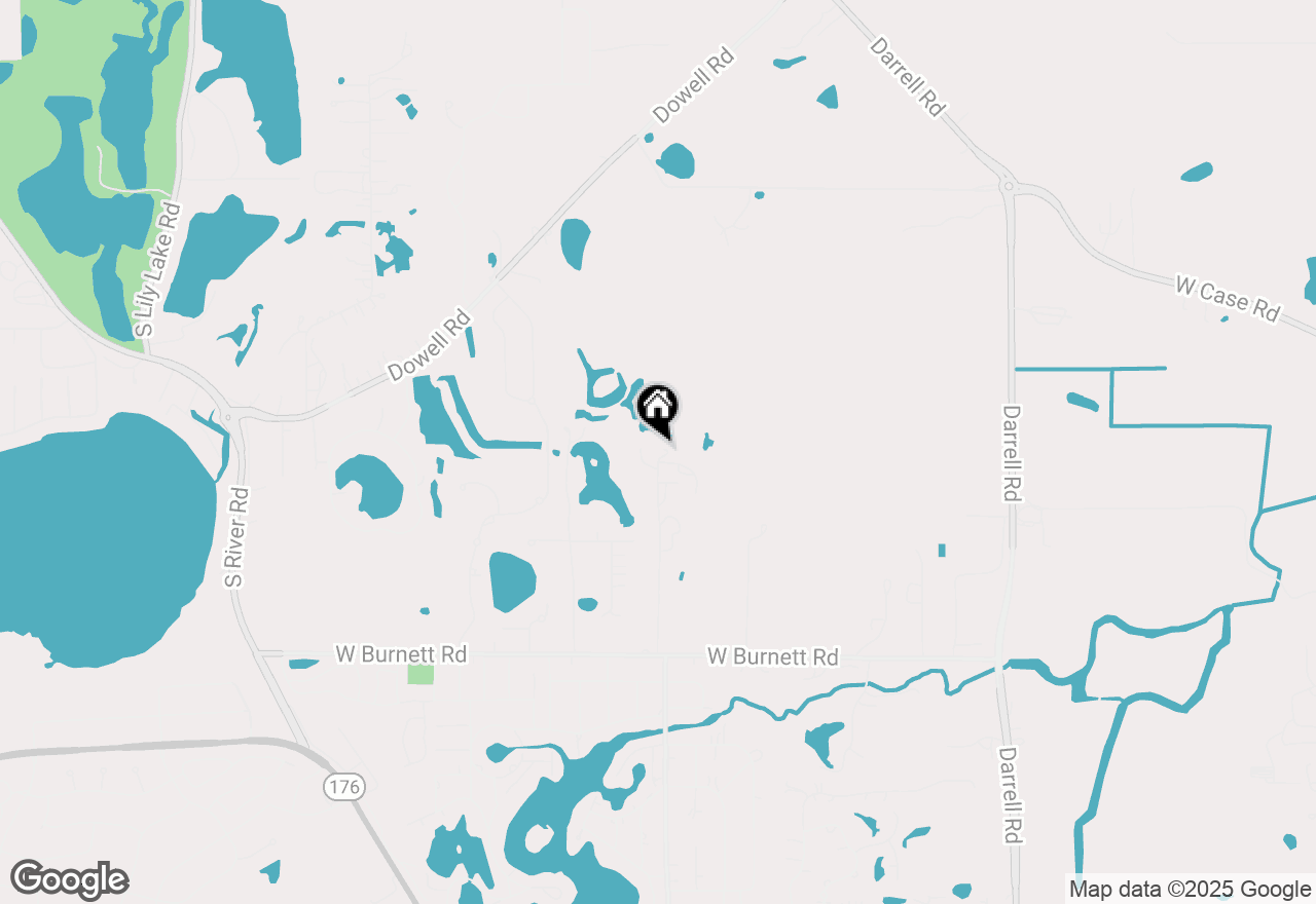 Map of 28766 W Burnett Road, Island Lake, IL 60042