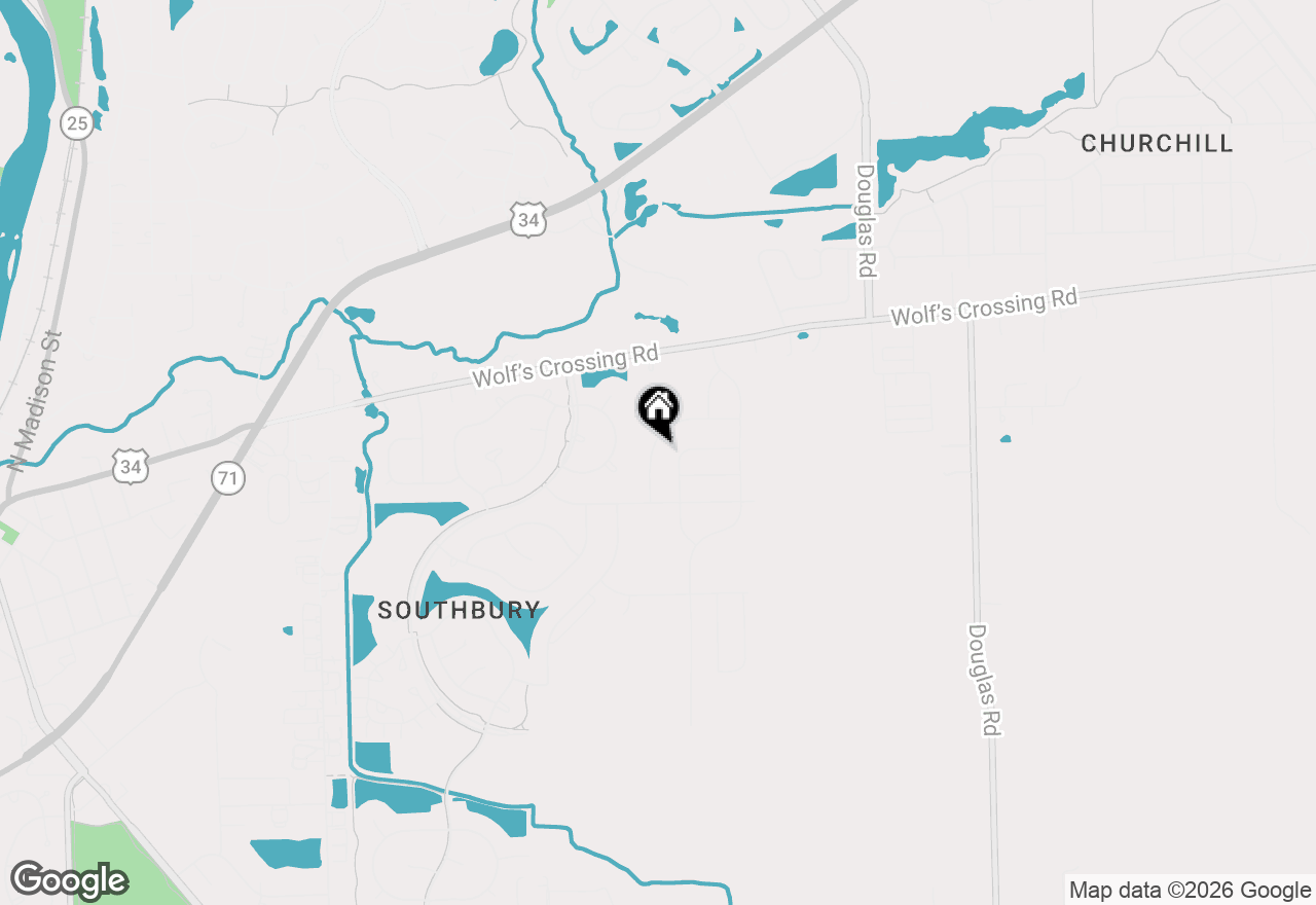 Map of 740 Alberta Avenue, Oswego, IL 60543