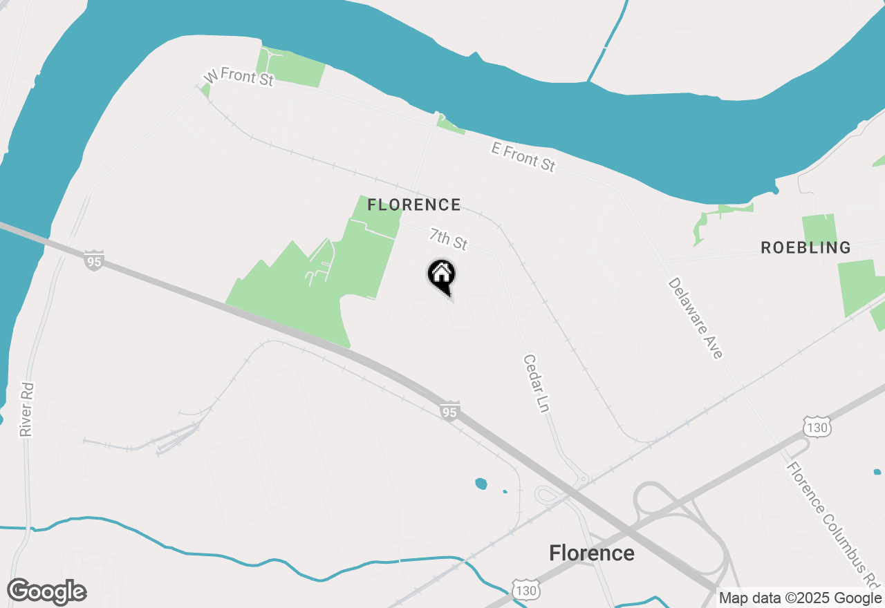 Map of 4-2 Florence Tollgate Place, Florence, NJ 08518