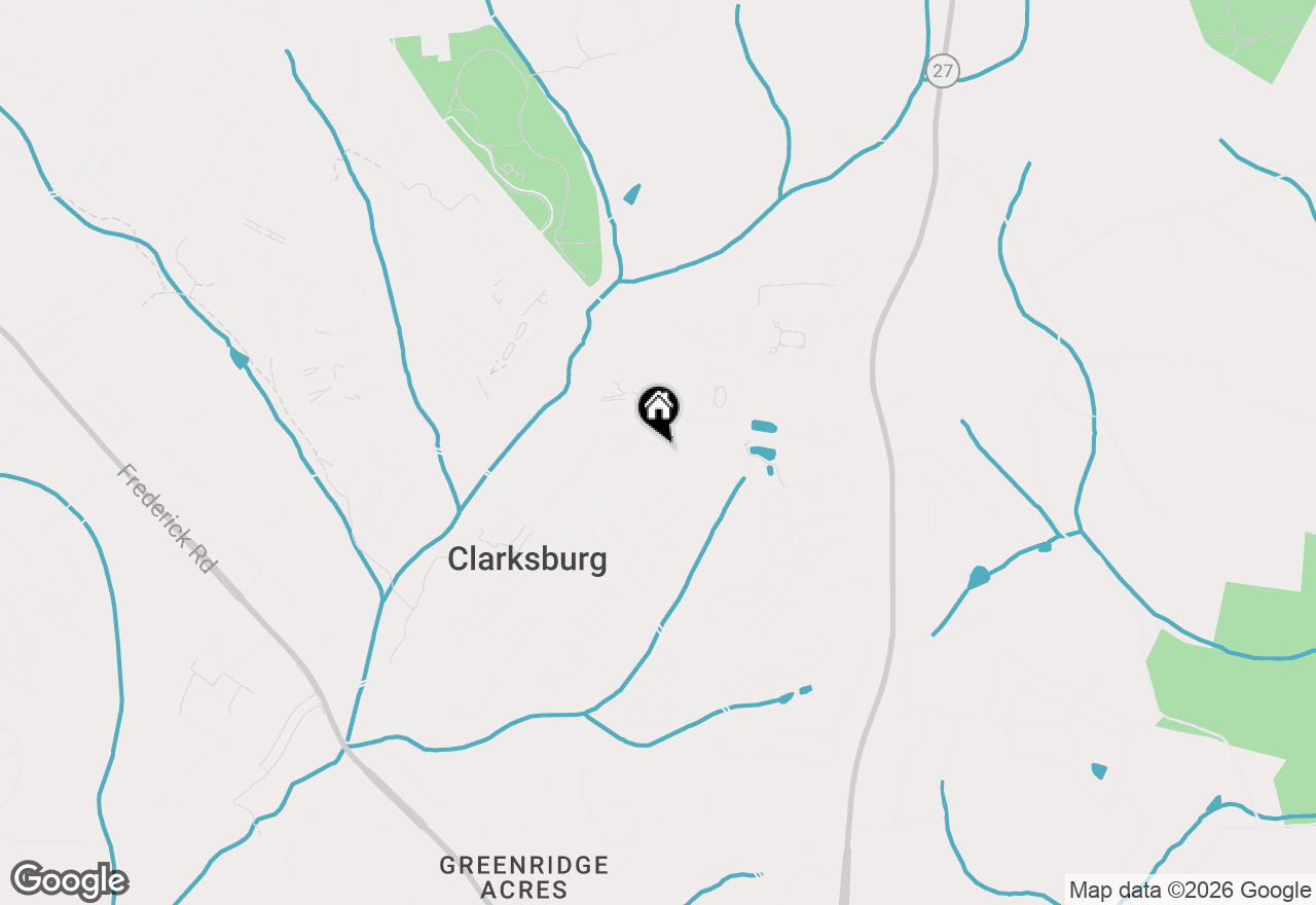 Map of 22928 Spicebush Drive #1641, Clarksburg, MD 20871