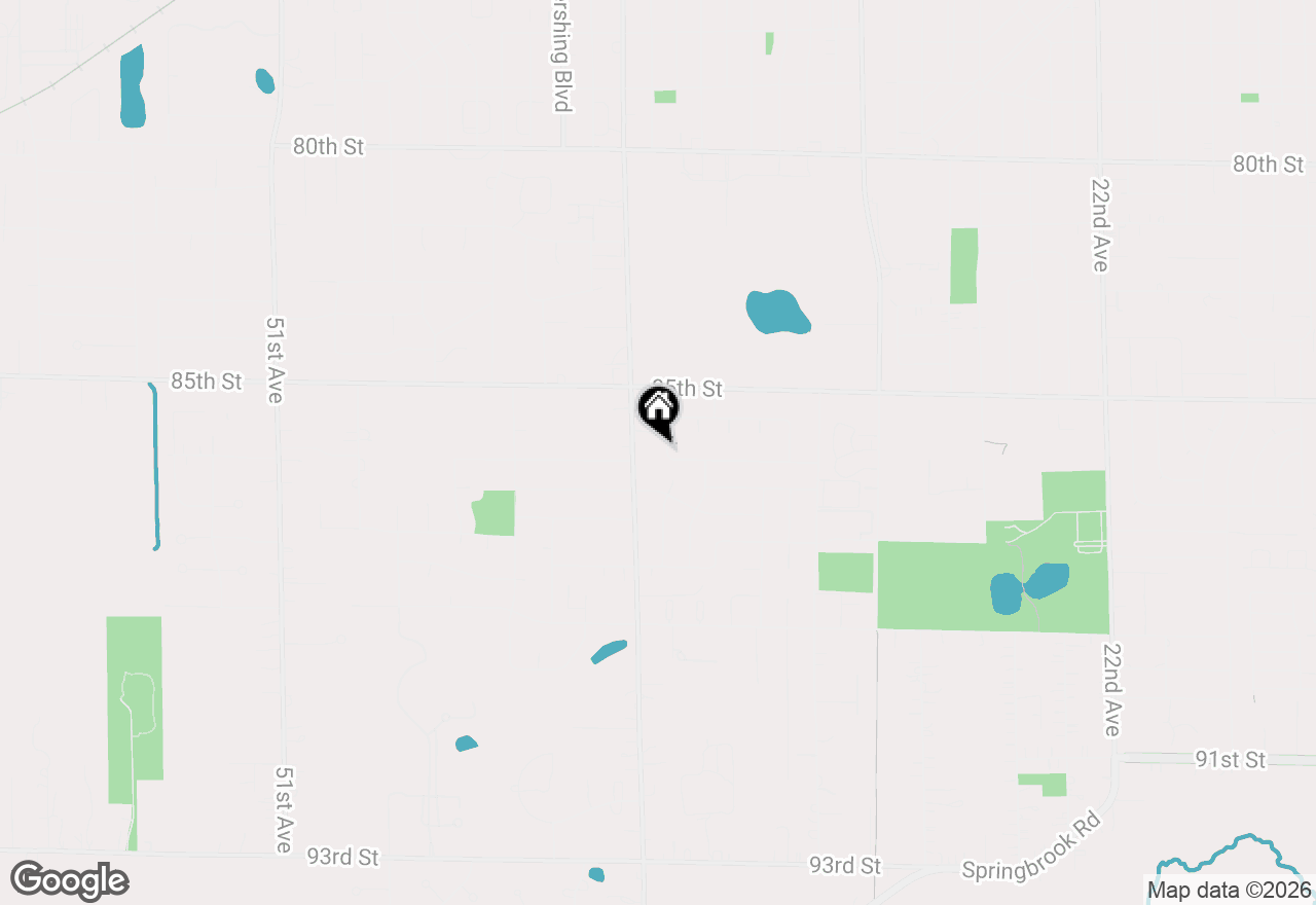 Map of 8560 37th Ave, Kenosha, WI 53142