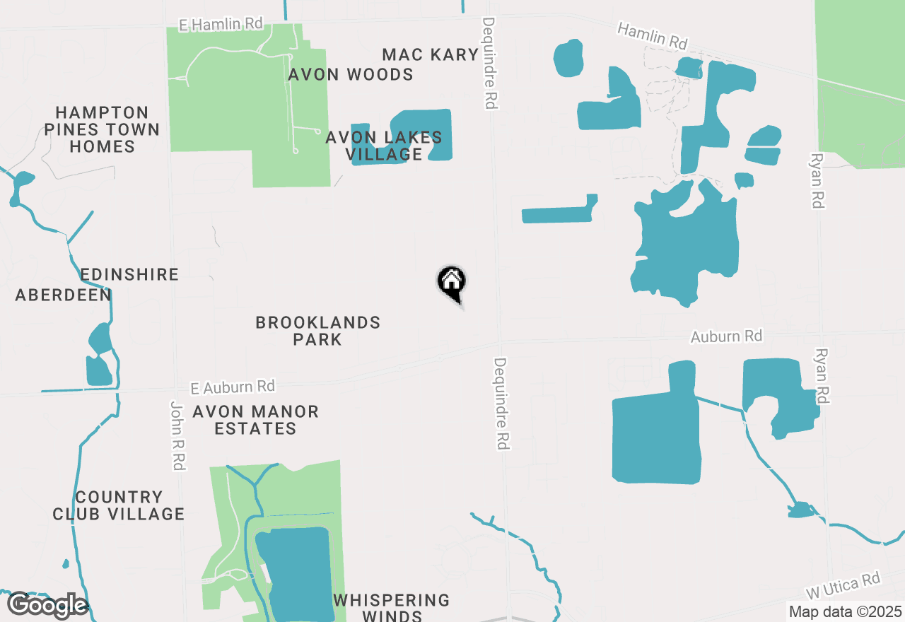 Map of 2760 Melvin Avenue, Rochester Hills, MI 48307