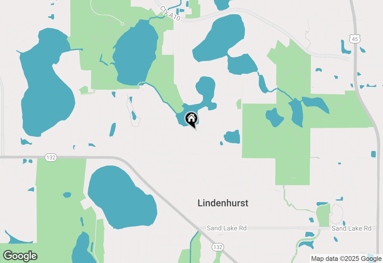 Map of 2105 Sprucewood Lane, Lindenhurst, IL 60046