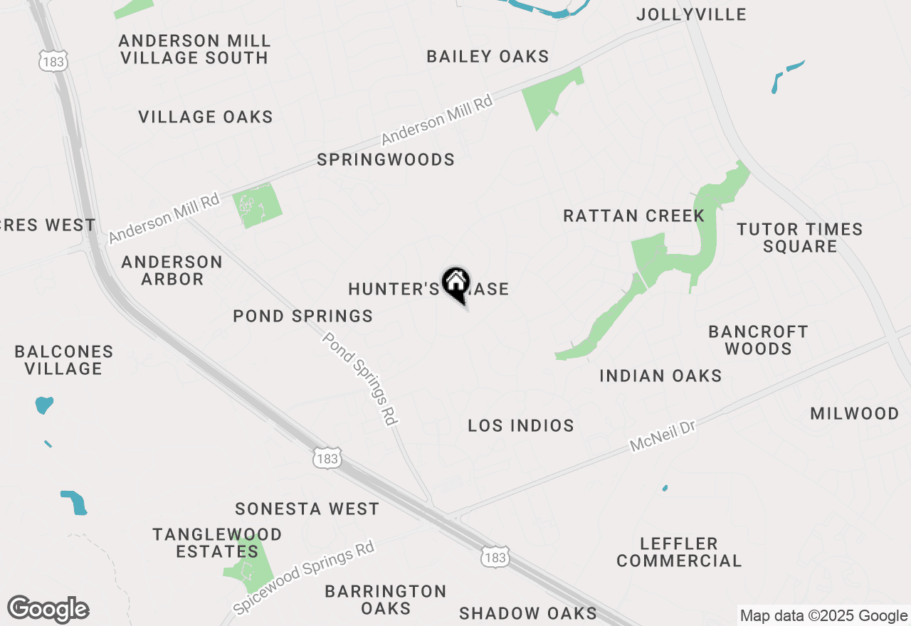 Map of 12507 Turkey Ridge Ct, Austin, TX 78729