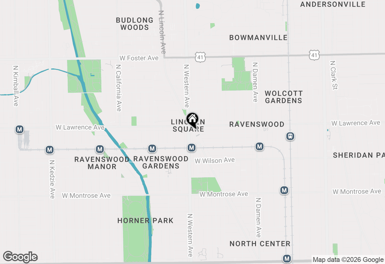 Map of 4754 N Lincoln Avenue, Chicago, IL 60625