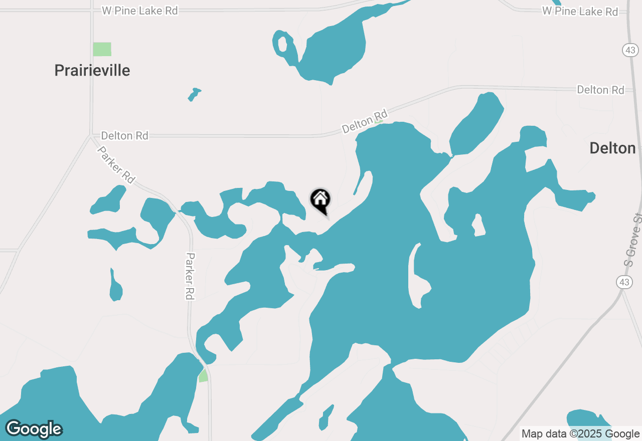 Map of  S Crooked Lake Drive #LOTS, Delton, MI 49046