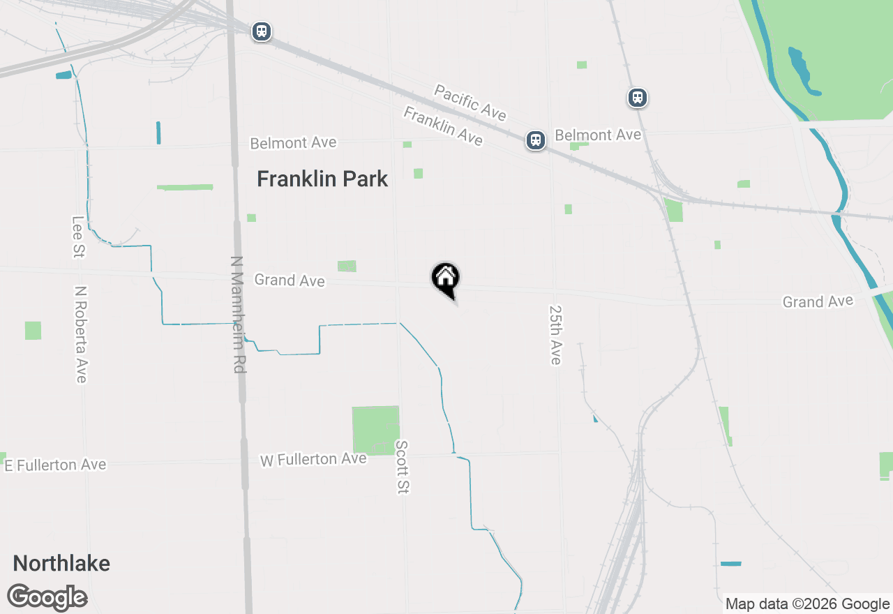 Map of 2732 Elder Lane, Franklin Park, IL 60131