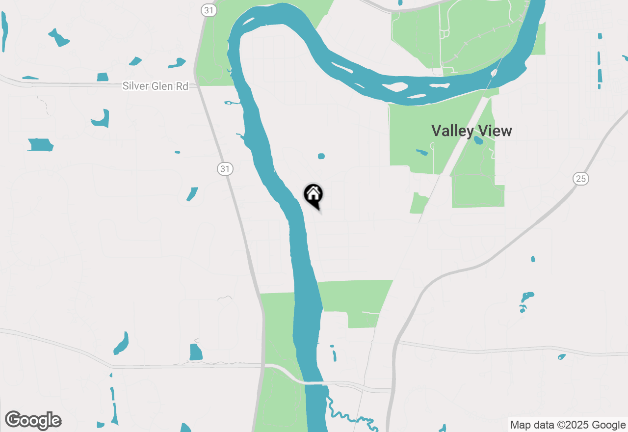 Map of 6N274 Riverside Dr, St. Charles, IL 60174