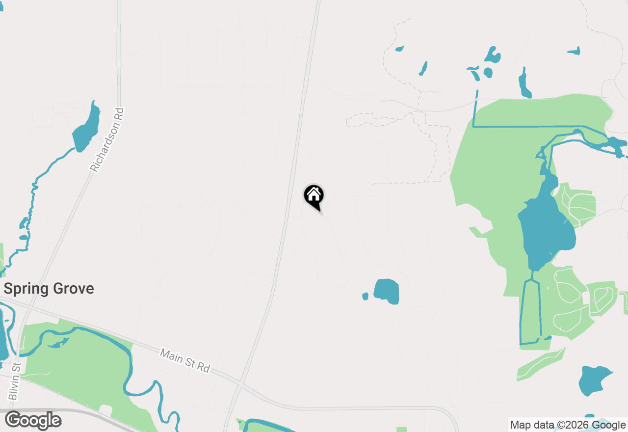Map of 8411 Sundial Lane, Spring Grove, IL 60081