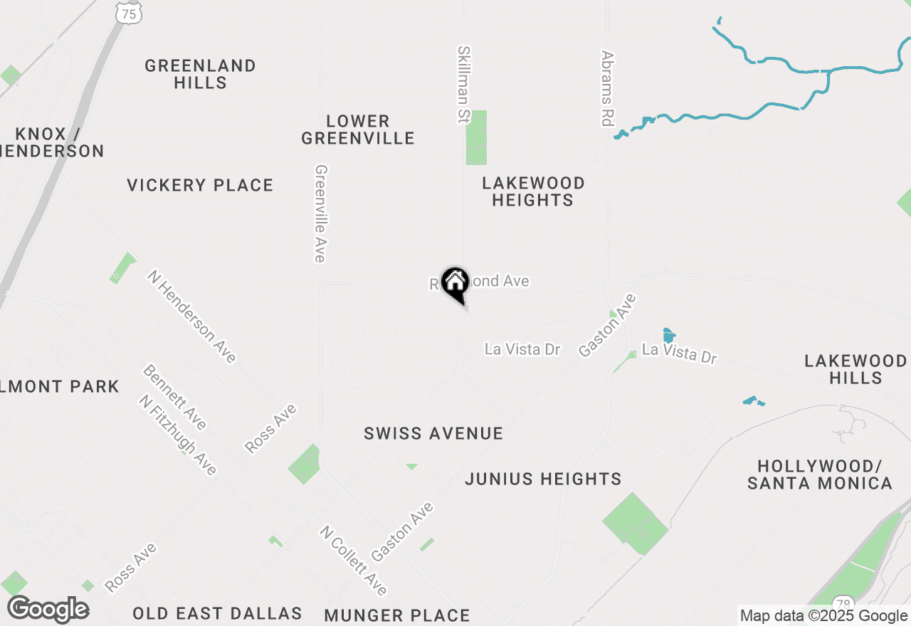 Map of 6038 Prospect Avenue, Dallas, TX 75206