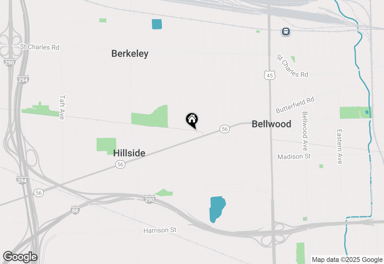 Map of 530 50th Avenue, Hillside, IL 60162