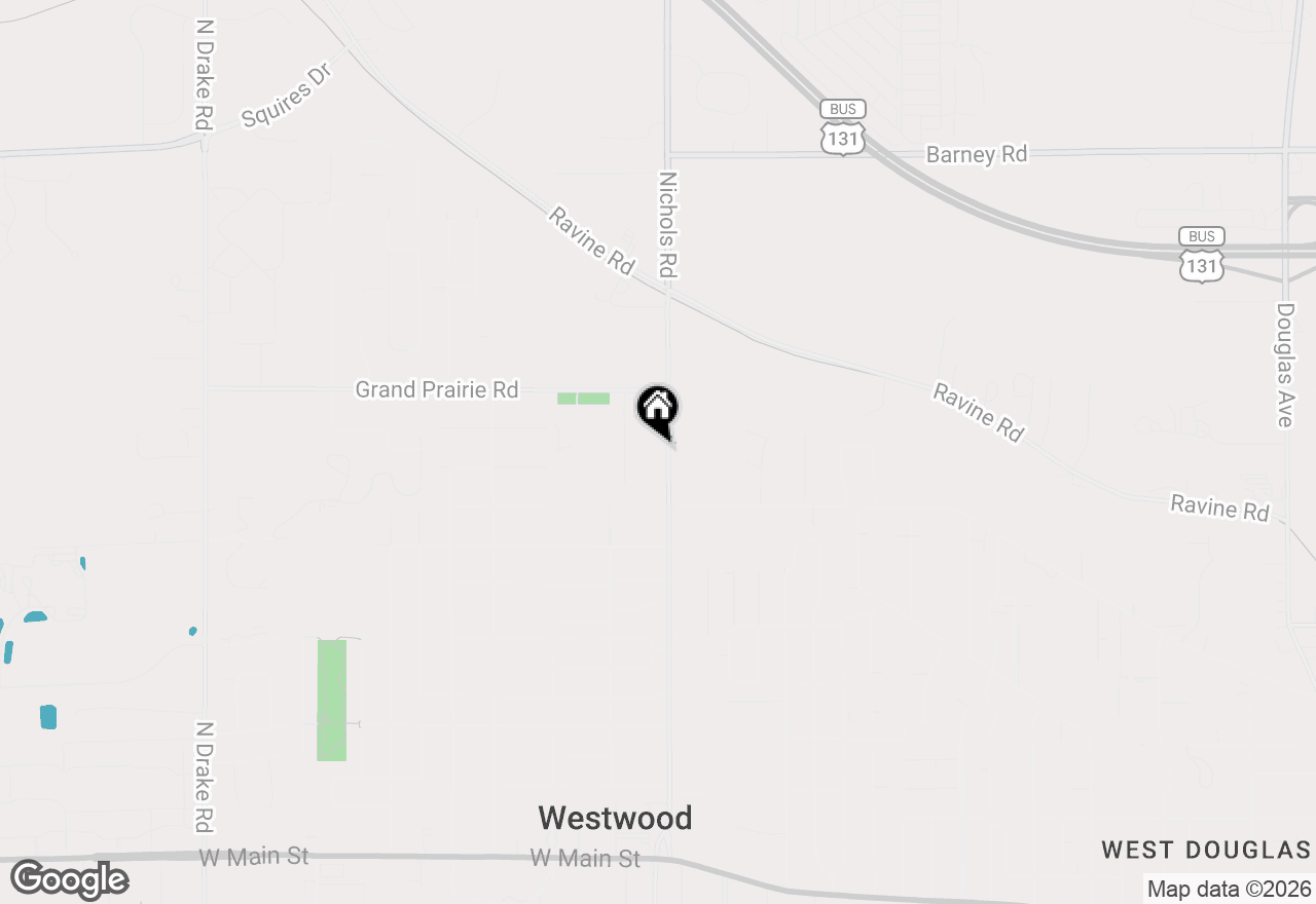 Map of 1725 Nichols Road, Kalamazoo, MI 49006