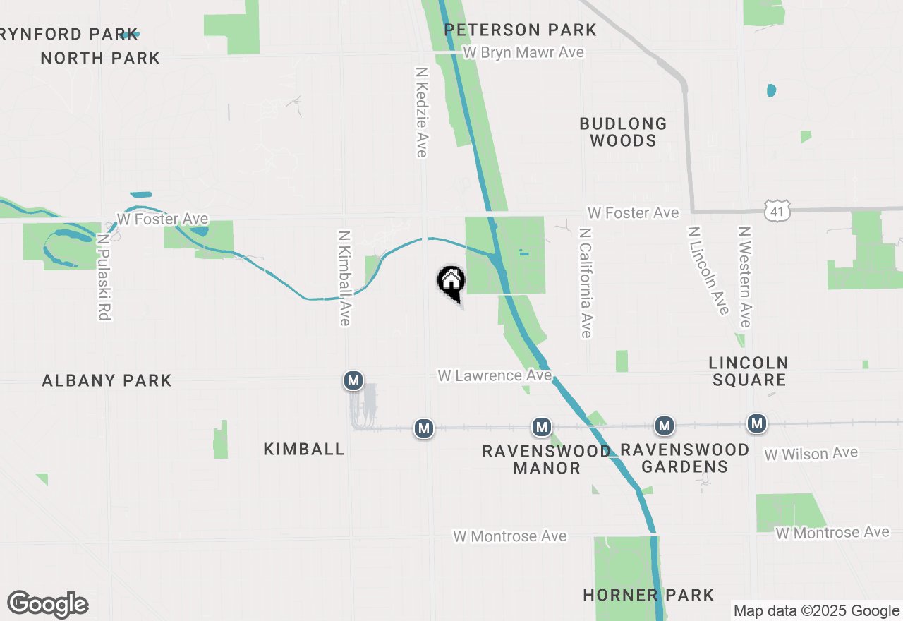 Map of 4937 N Troy Street #3, Chicago, IL 60625