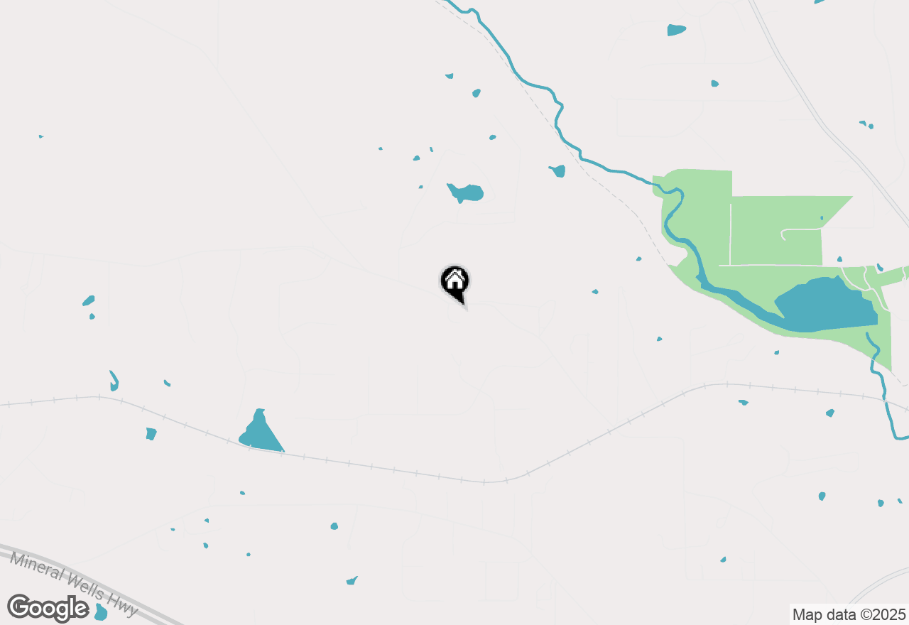Map of 109 Rio Bravo Court, Weatherford, TX 76088