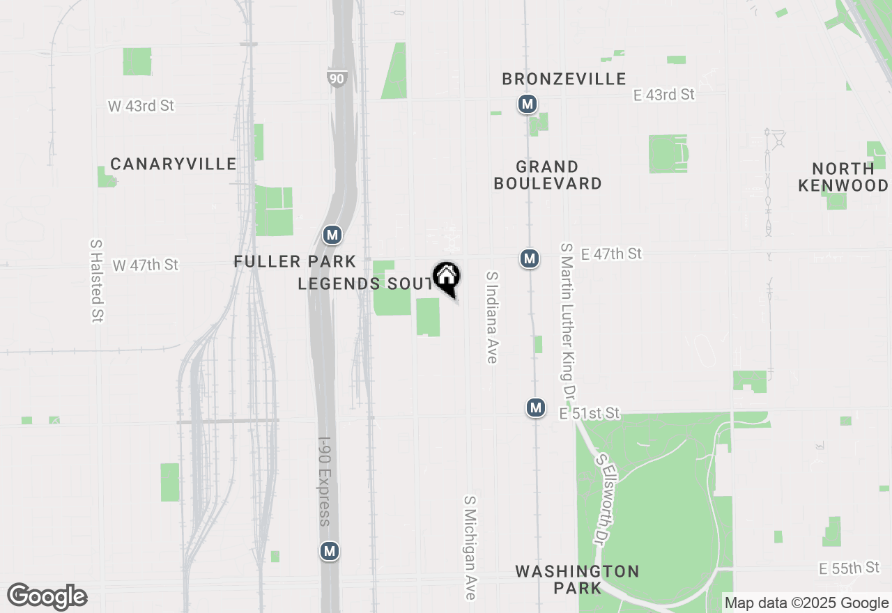 Map of 4809 S Wabash Avenue #3, Chicago, IL 60615