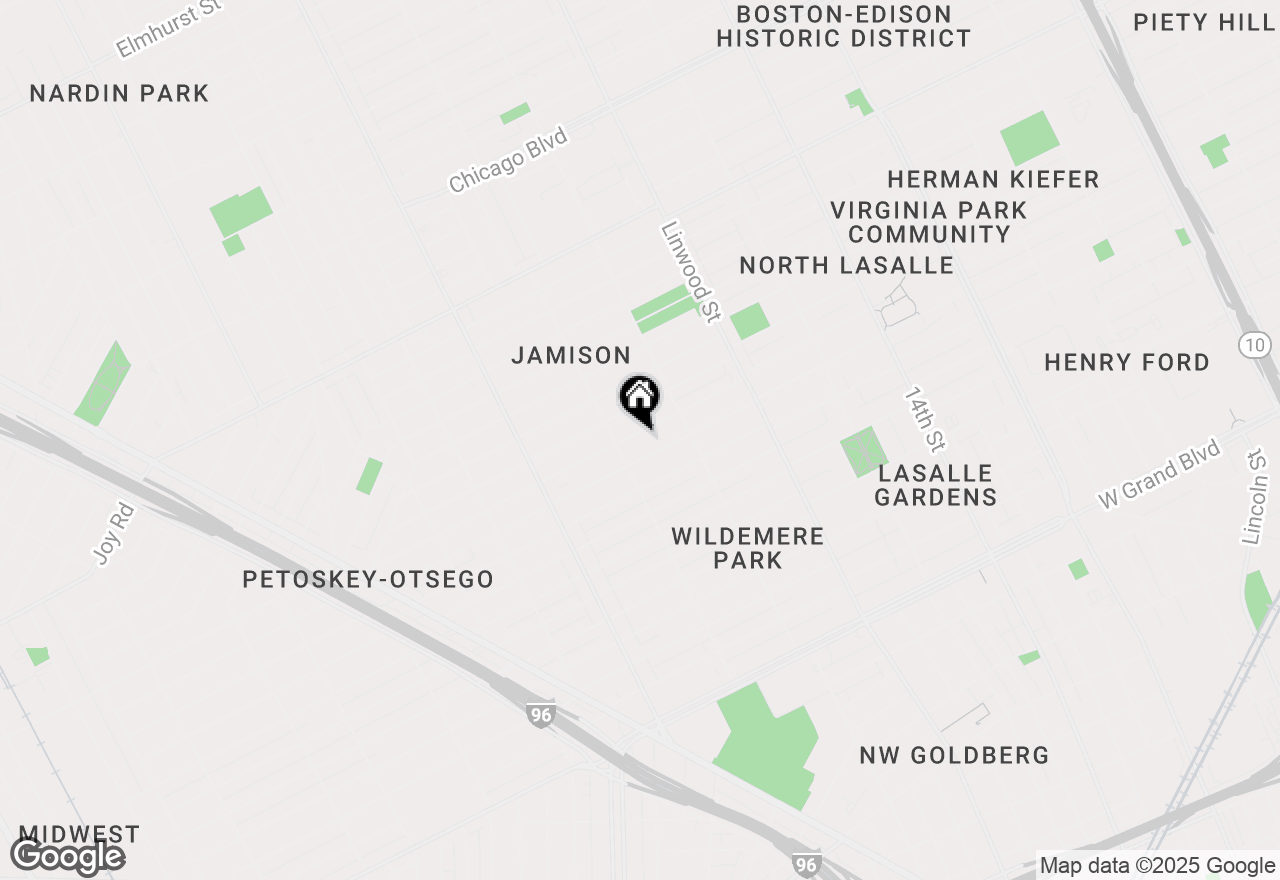 Map of 3007 W Philadelphia Street, Detroit, MI 48206