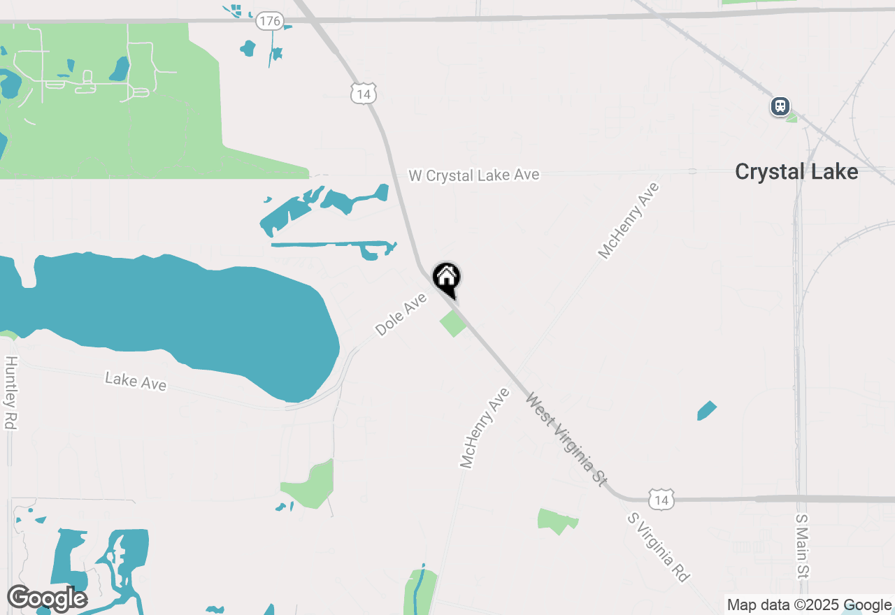 Map of 451 W Virginia Street, Crystal Lake, IL 60014