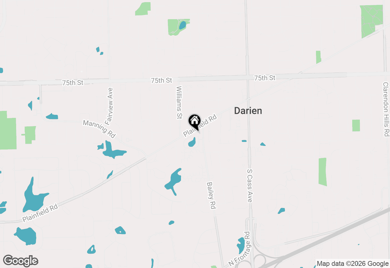 Map of 1501 Darien Lake Drive #208, Darien, IL 60561