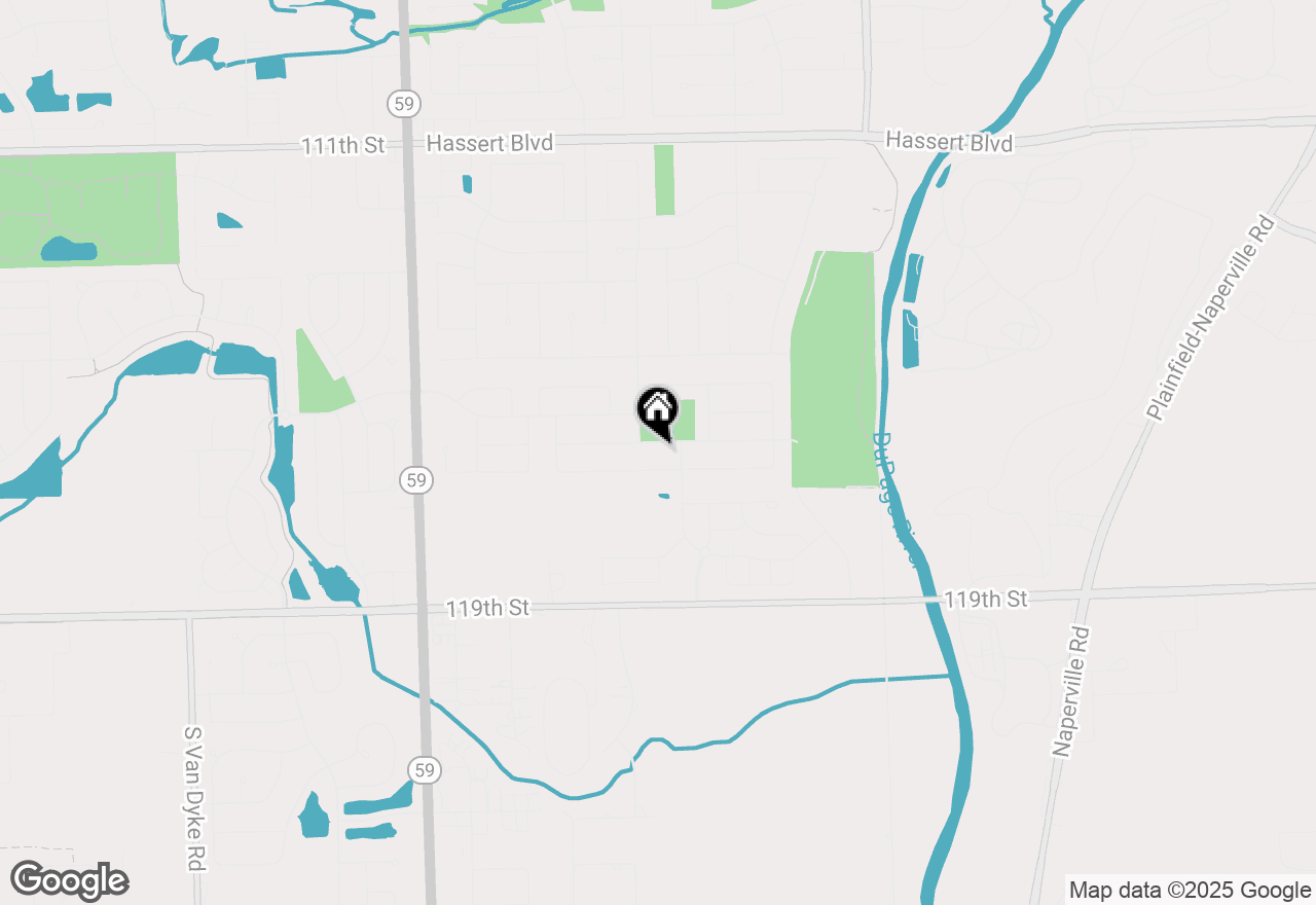 Map of 2412 Spartina Lane, Naperville, IL 60564