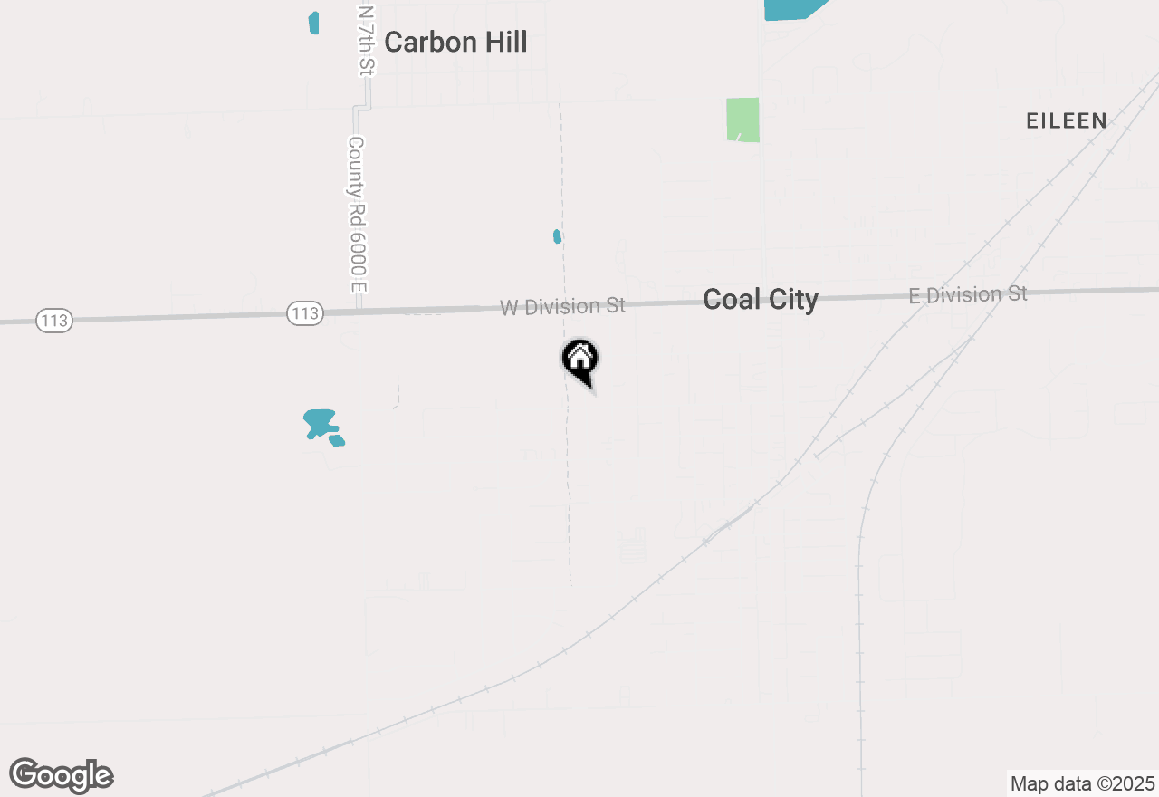 Map of 250 S Virginia Street, Coal City, IL 60416