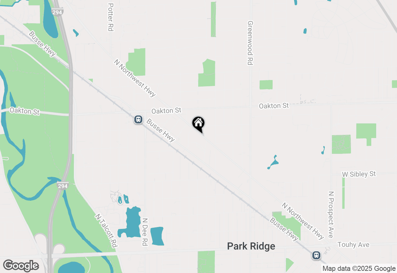 Map of 840 N Northwest Highway, Park Ridge, IL 60068