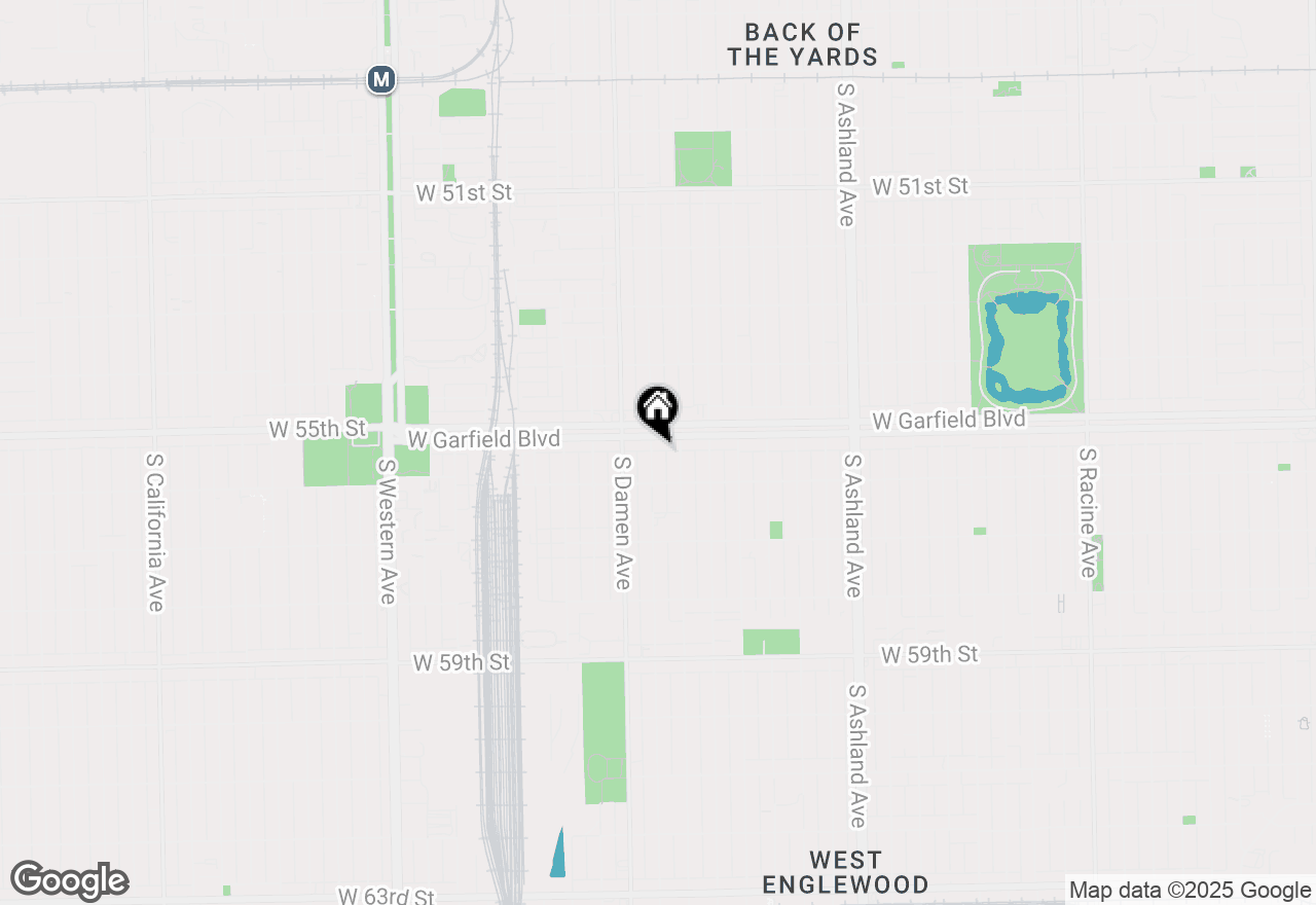 Map of 5515 S Winchester Avenue, Chicago, IL 60636