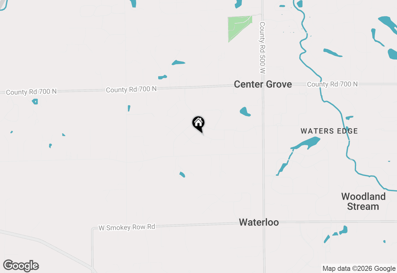 Map of 5421 Camden Lane, Greenwood, IN 46143