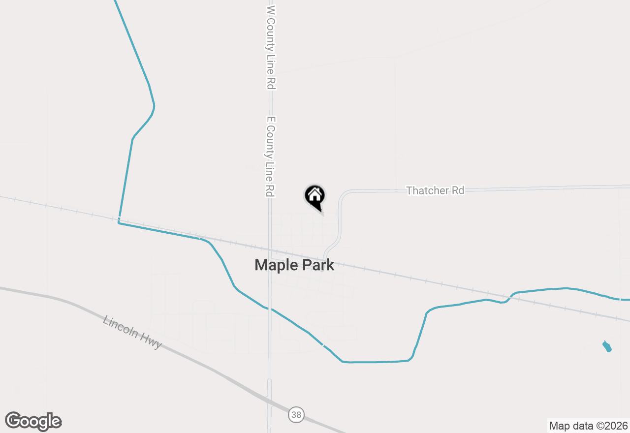 Map of 504 Washington Street, Maple Park, IL 60151