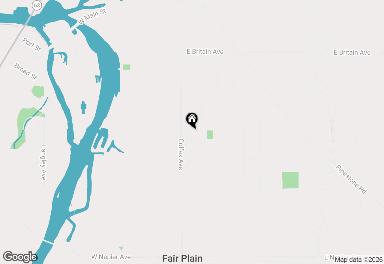 Map of 973 Lavette Avenue, Benton Harbor, MI 49022