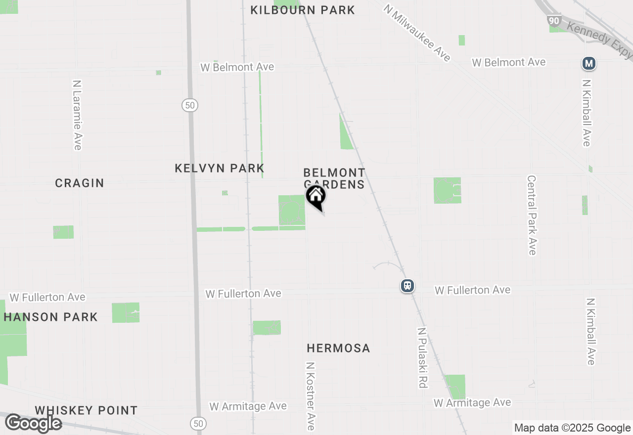 Map of 4338 W Drummond Place #G, Chicago, IL 60639