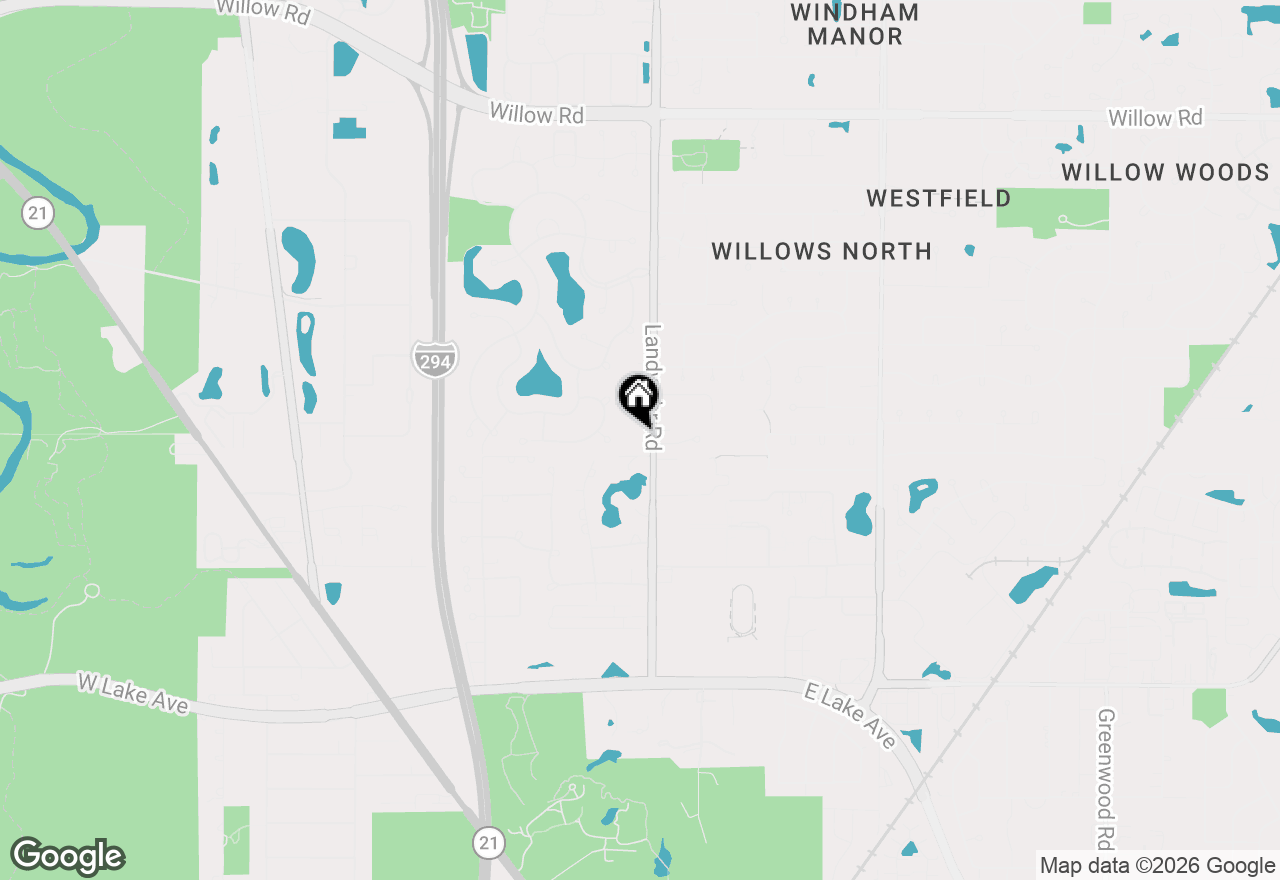 Map of 3190 Landwehr Road, Northbrook, IL 60062