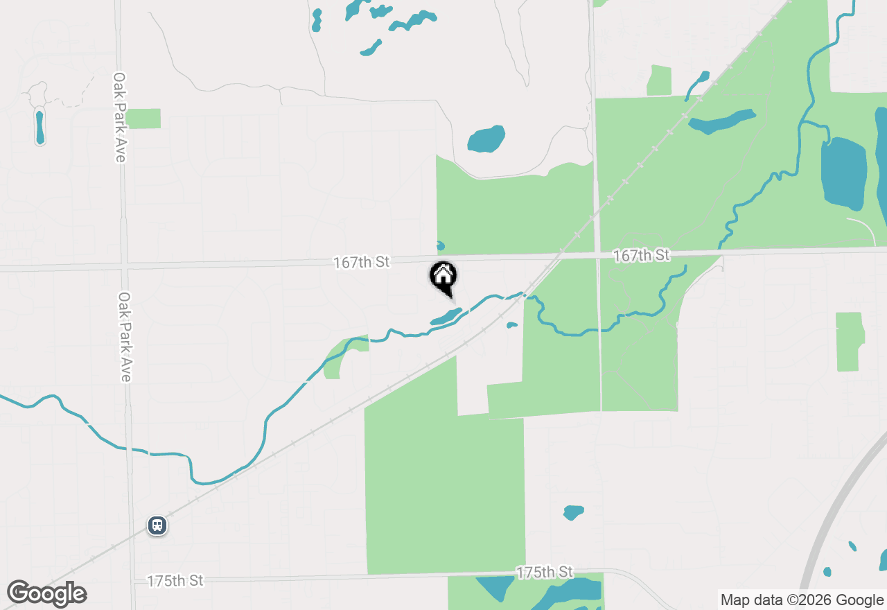 Map of 6015 Lakeside Place #203A, Tinley Park, IL 60477