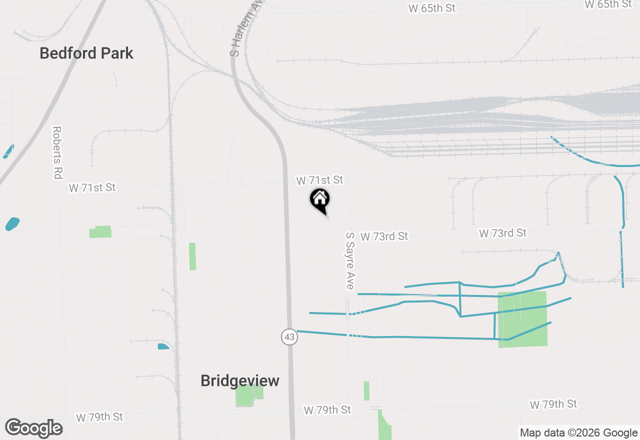 Map of 7048 W 72nd Place, Chicago, IL 60638