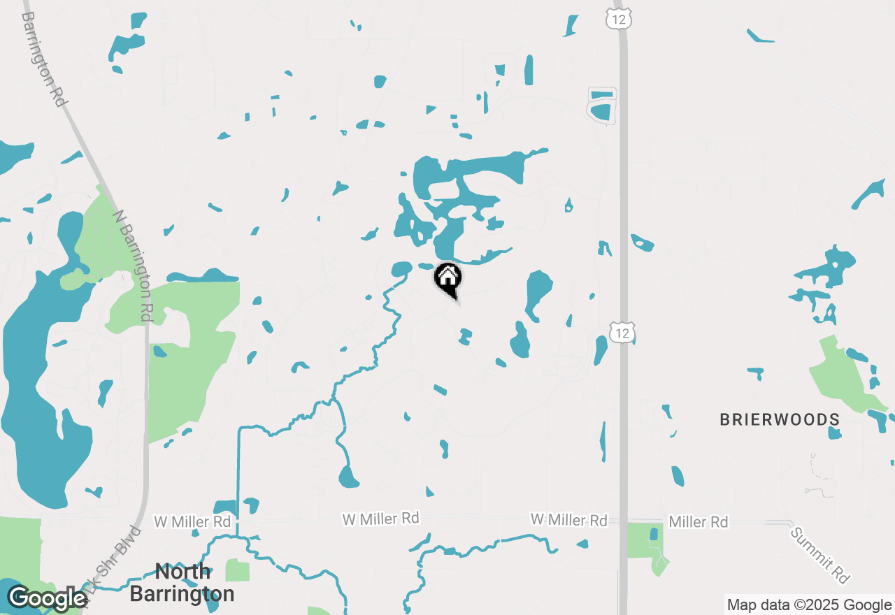 Map of 21 Hidden Brook Drive, North Barrington, IL 60010